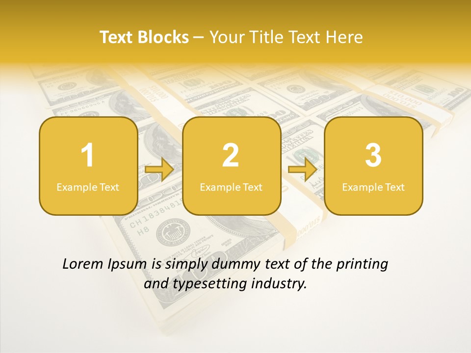 Cash Wealth Rich PowerPoint Template