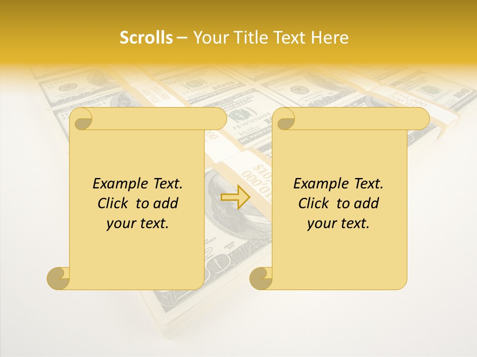 Cash Wealth Rich PowerPoint Template
