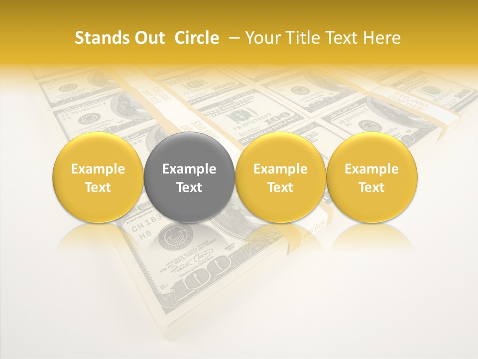 Cash Wealth Rich PowerPoint Template