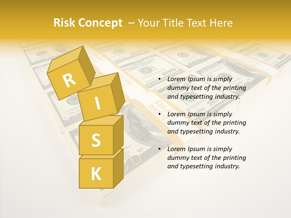 Cash Wealth Rich PowerPoint Template