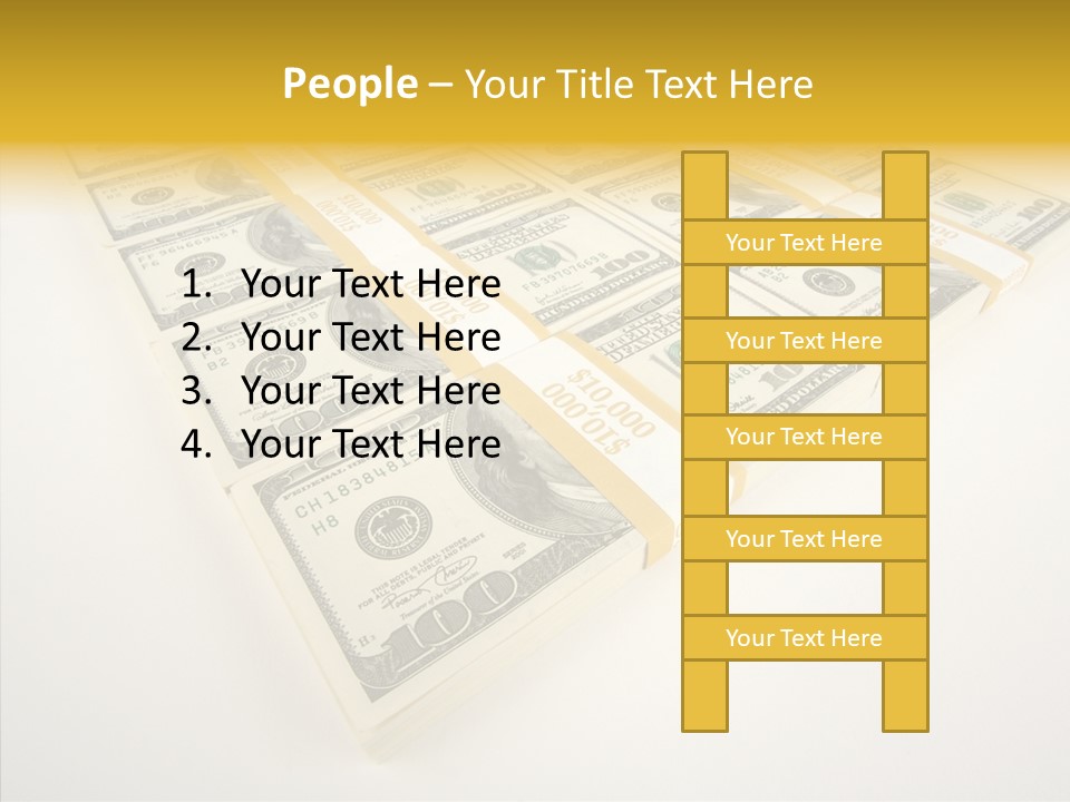 Cash Wealth Rich PowerPoint Template
