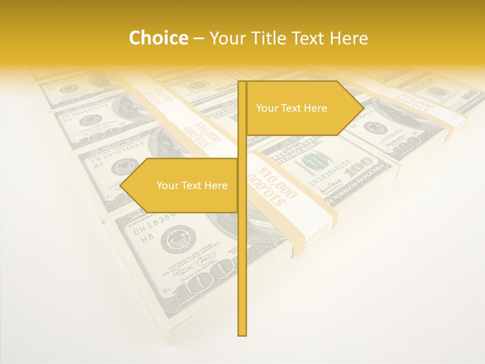Cash Wealth Rich PowerPoint Template