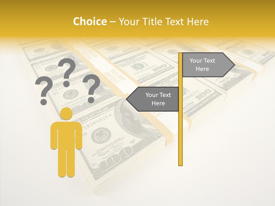 Cash Wealth Rich PowerPoint Template