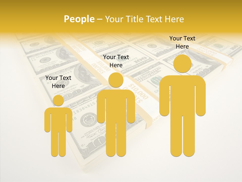 Cash Wealth Rich PowerPoint Template