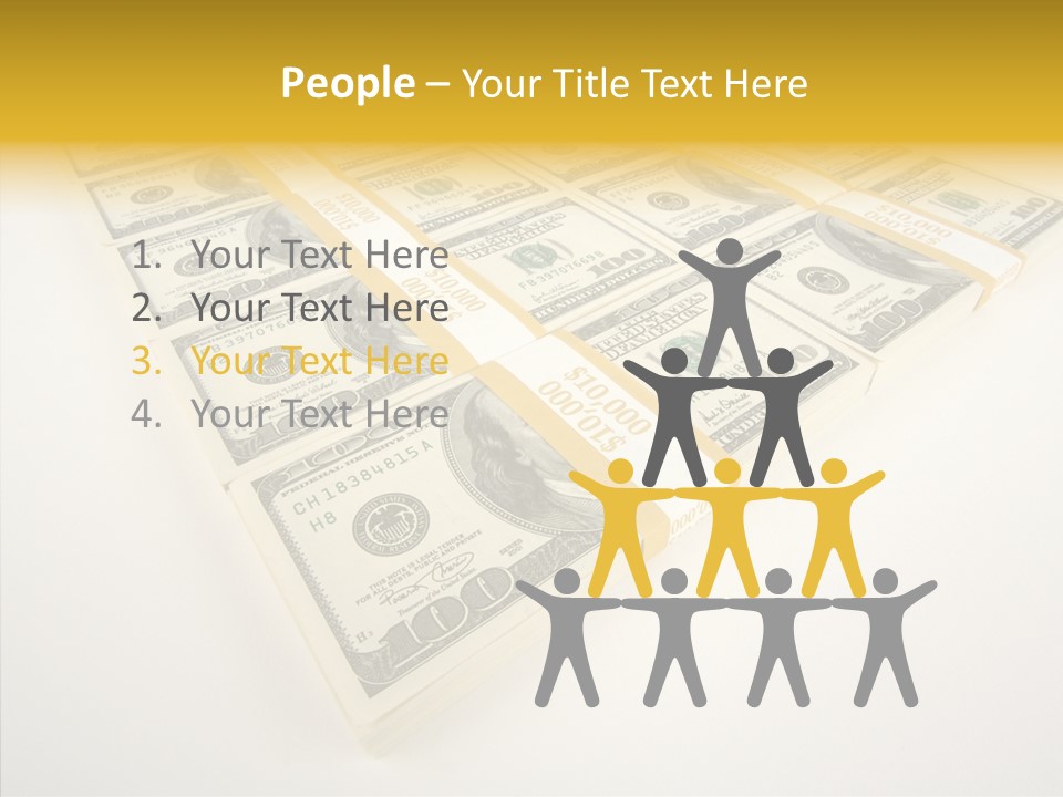 Cash Wealth Rich PowerPoint Template