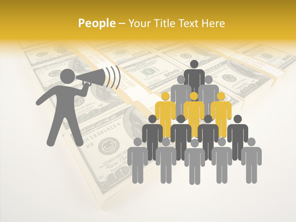 Cash Wealth Rich PowerPoint Template