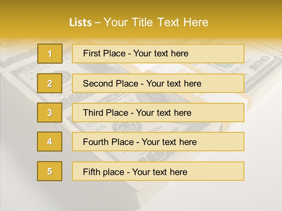 Close Asset Paper PowerPoint Template