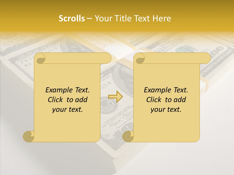 Close Asset Paper PowerPoint Template