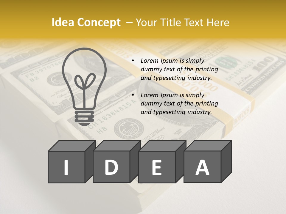 Close Asset Paper PowerPoint Template