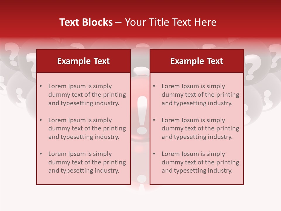 Unique Mirror Different PowerPoint Template