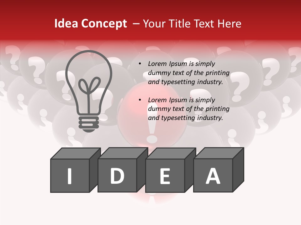 Unique Mirror Different PowerPoint Template
