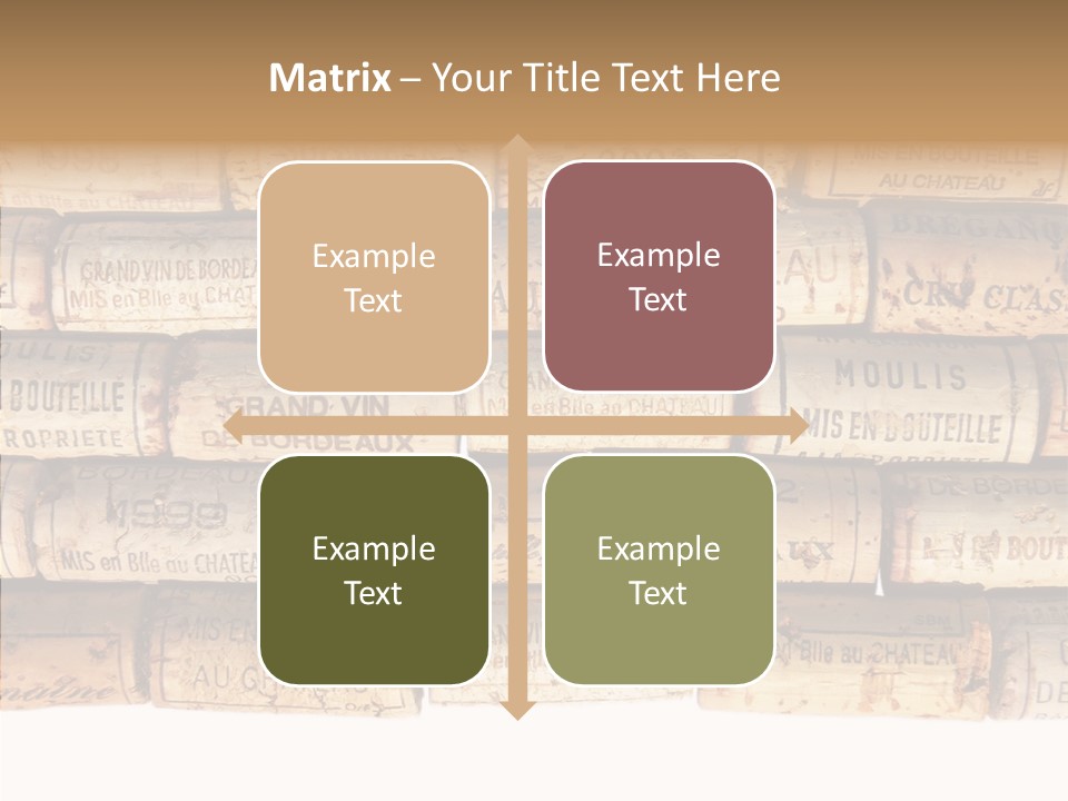 France Castle Cork PowerPoint Template