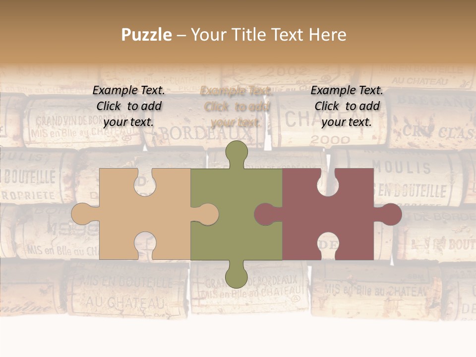 France Castle Cork PowerPoint Template