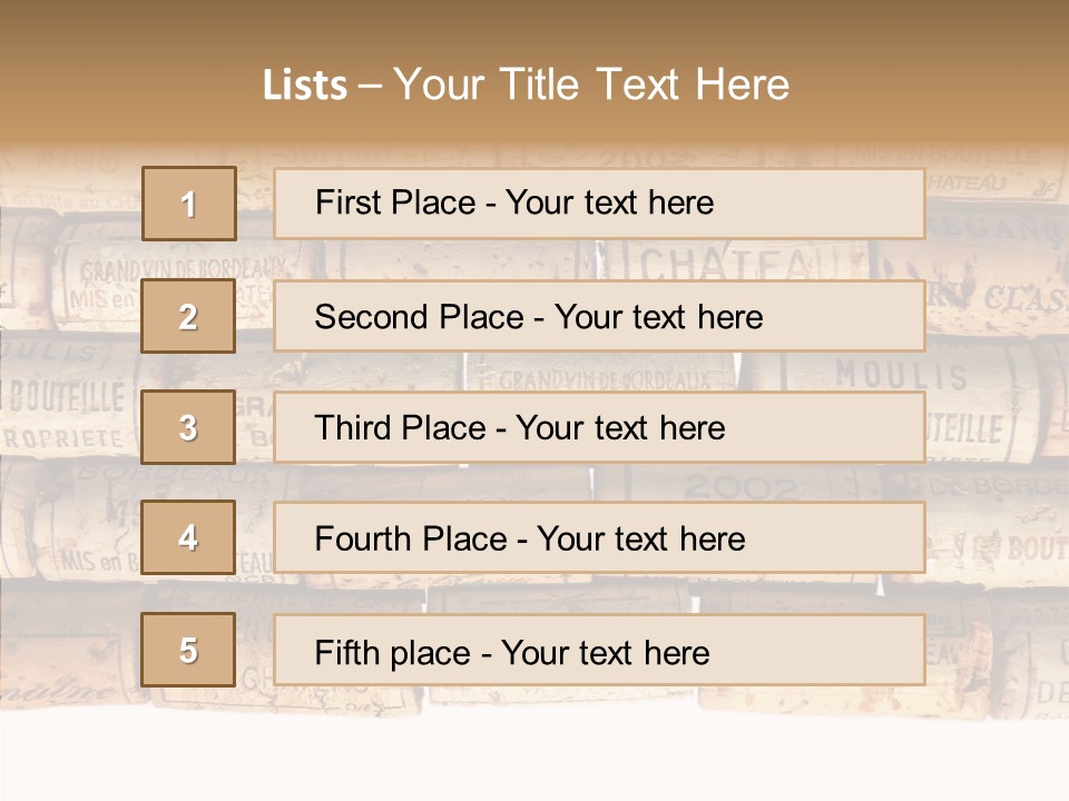 France Castle Cork PowerPoint Template