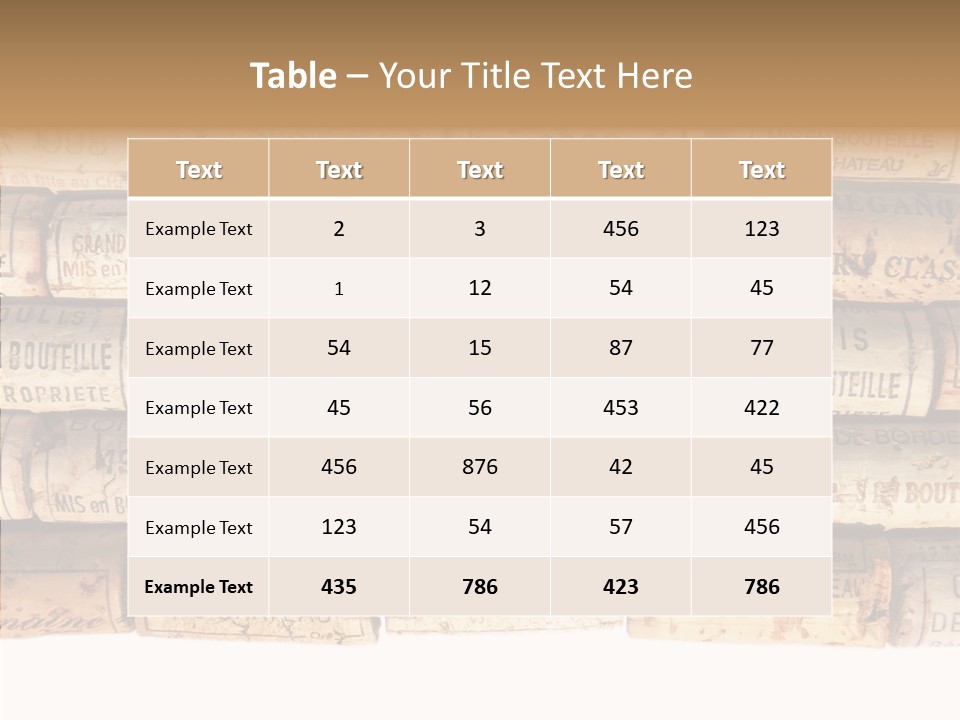 France Castle Cork PowerPoint Template