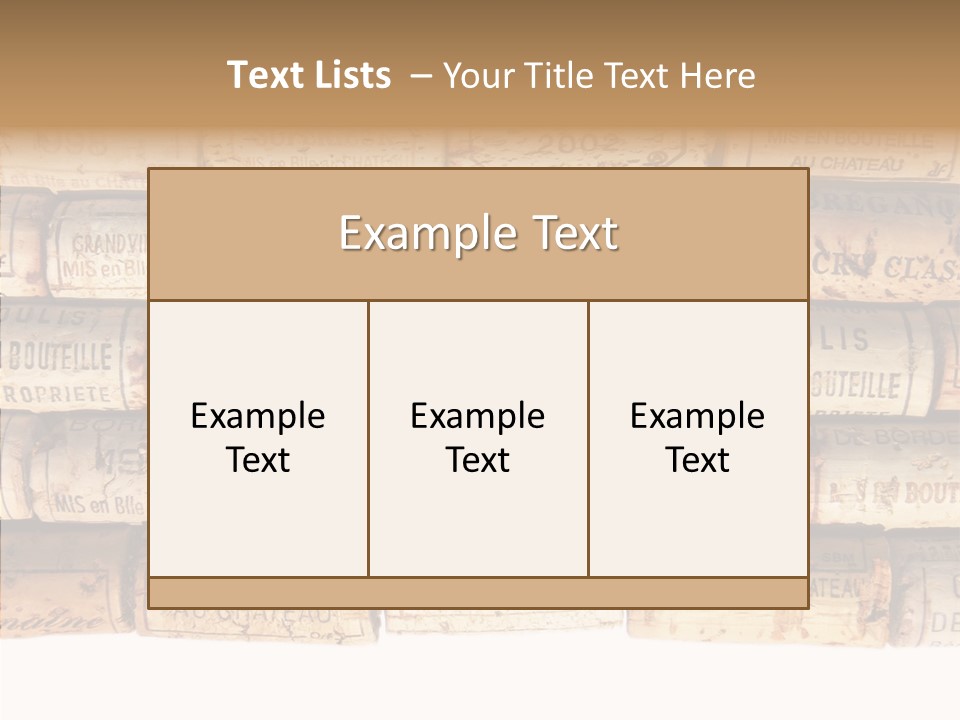 France Castle Cork PowerPoint Template