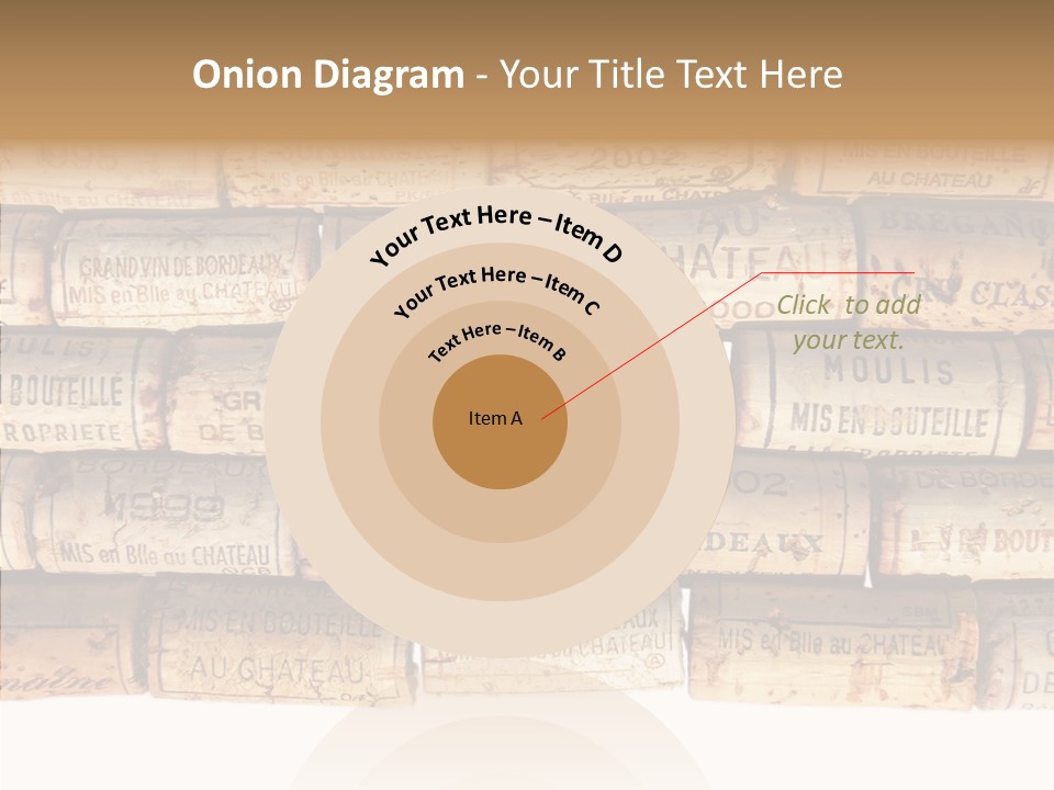 France Castle Cork PowerPoint Template