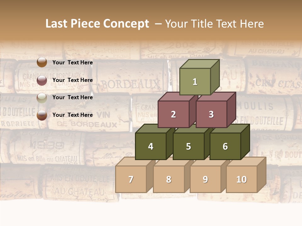 France Castle Cork PowerPoint Template