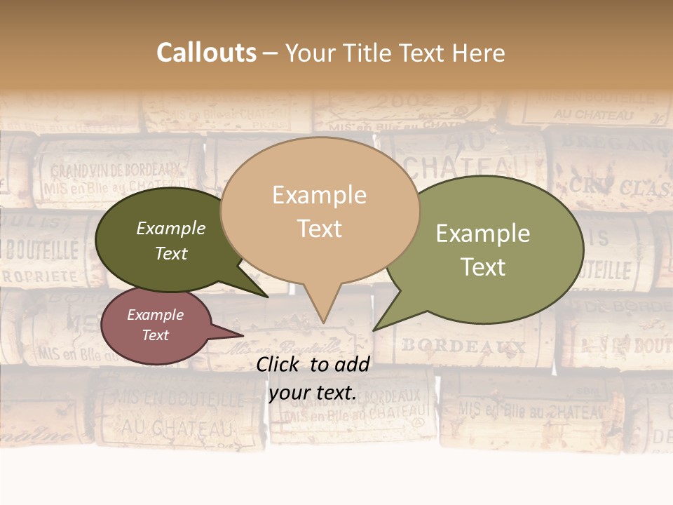 France Castle Cork PowerPoint Template