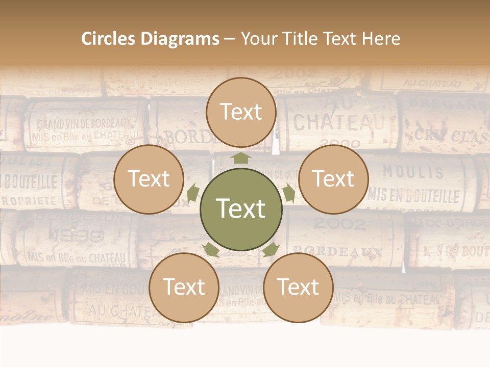 France Castle Cork PowerPoint Template