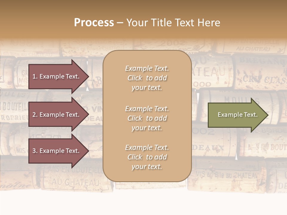 France Castle Cork PowerPoint Template