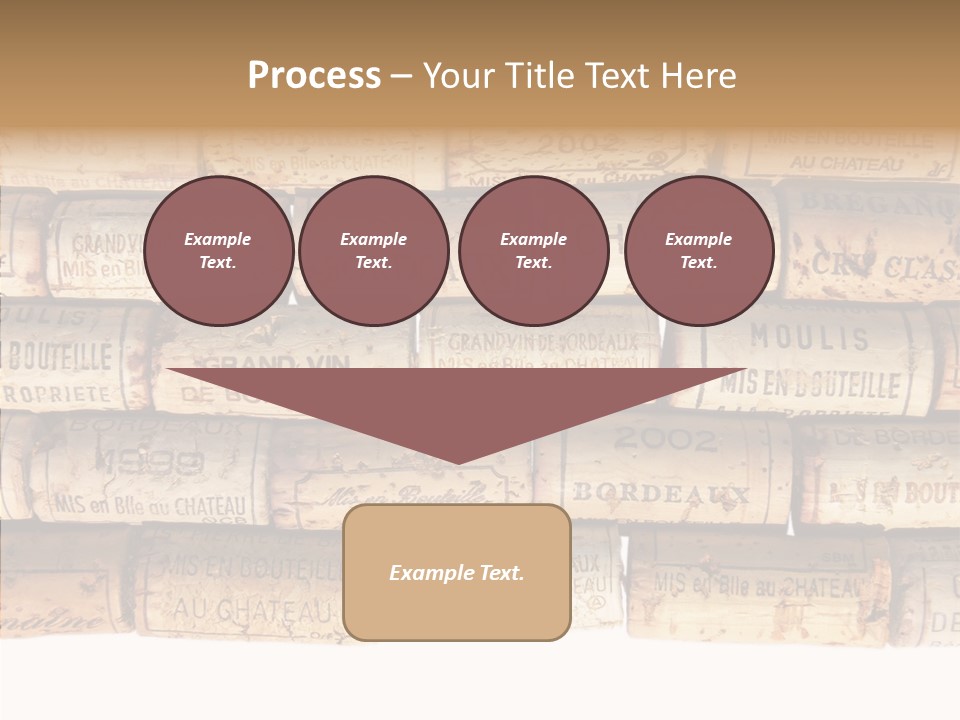 France Castle Cork PowerPoint Template