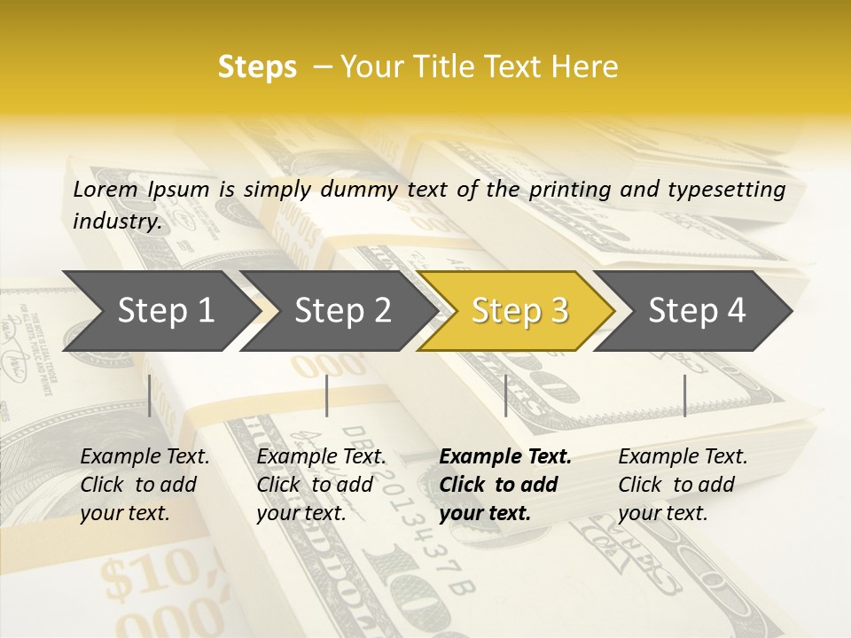 Tender Close Monetary PowerPoint Template