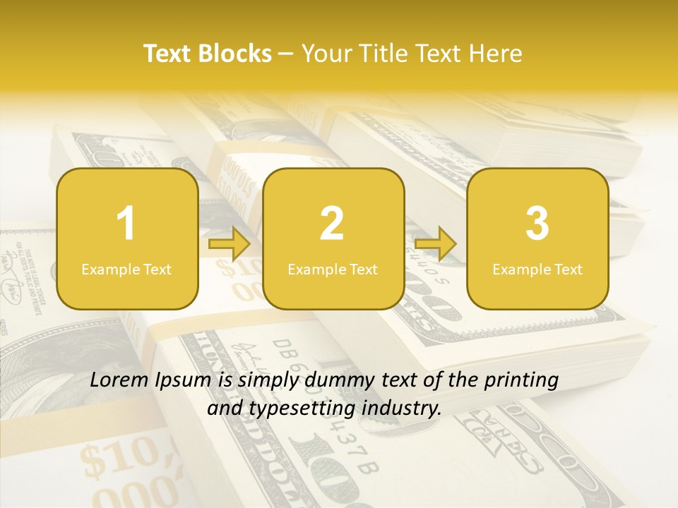 Tender Close Monetary PowerPoint Template