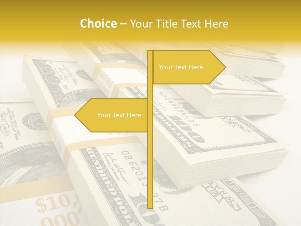 Tender Close Monetary PowerPoint Template