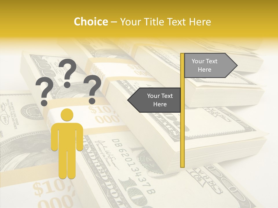 Tender Close Monetary PowerPoint Template