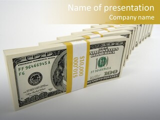 Monetary Treasury Bargain PowerPoint Template