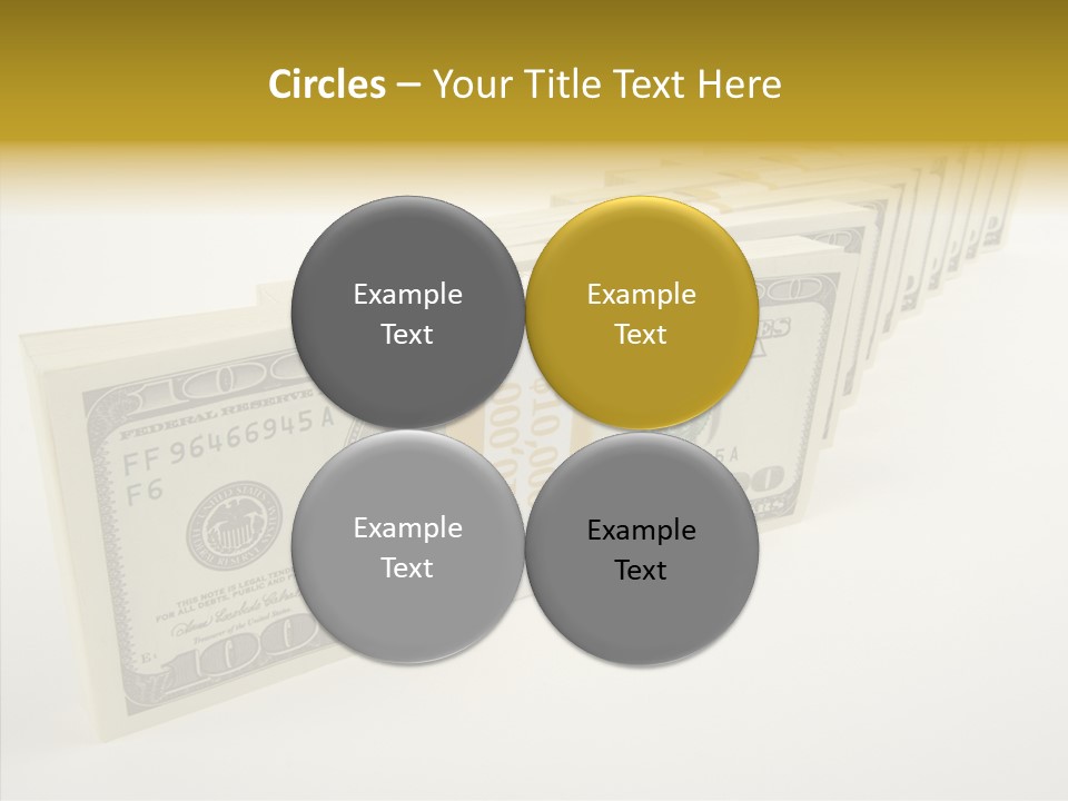 Monetary Treasury Bargain PowerPoint Template