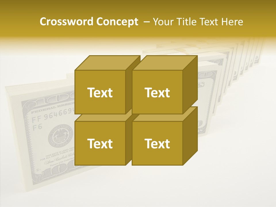 Monetary Treasury Bargain PowerPoint Template