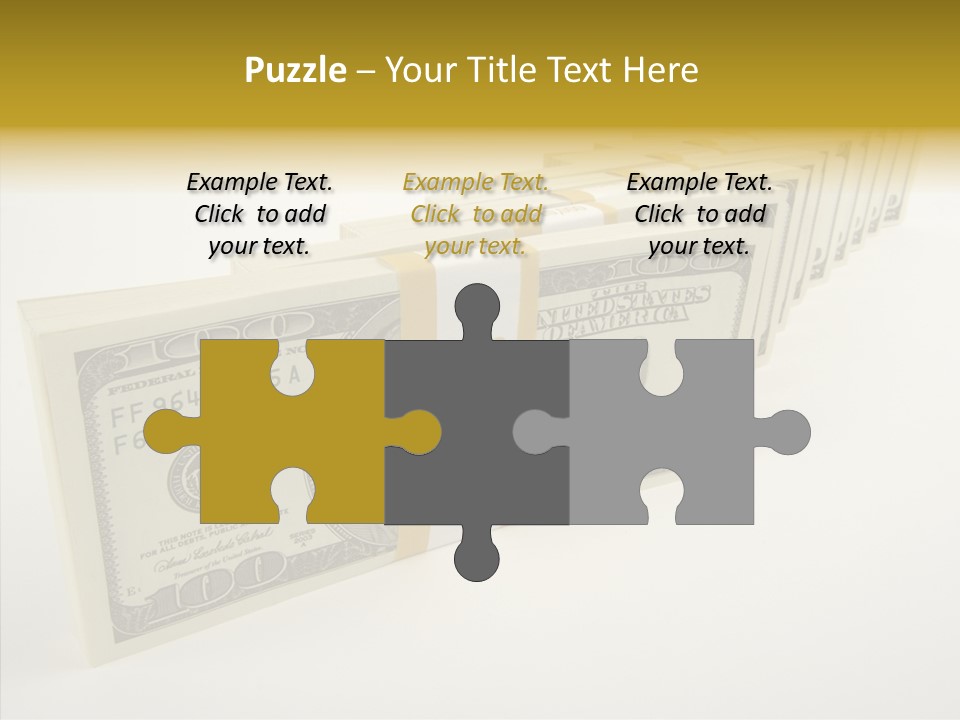 Monetary Treasury Bargain PowerPoint Template