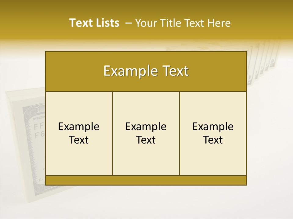 Monetary Treasury Bargain PowerPoint Template