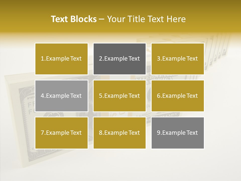 Monetary Treasury Bargain PowerPoint Template
