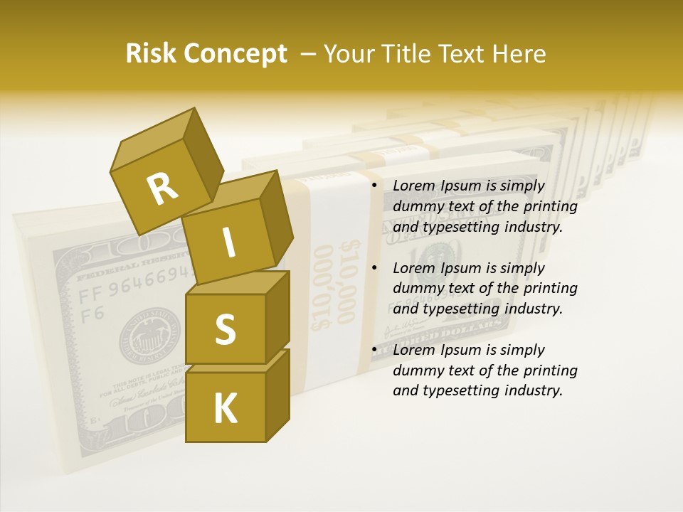 Monetary Treasury Bargain PowerPoint Template