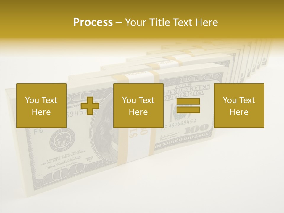 Monetary Treasury Bargain PowerPoint Template