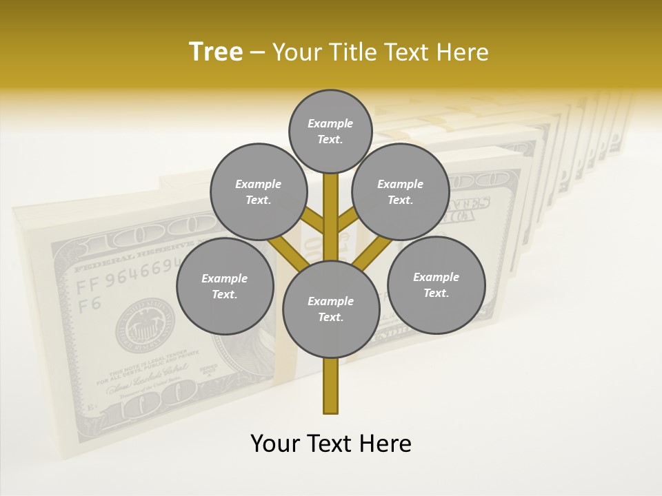 Monetary Treasury Bargain PowerPoint Template