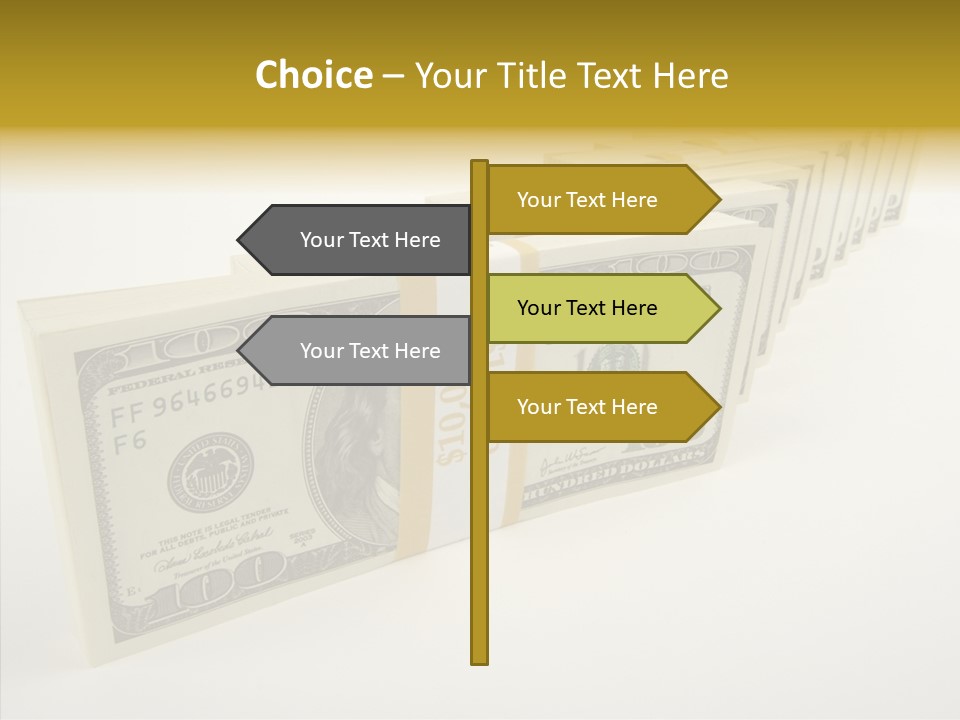 Monetary Treasury Bargain PowerPoint Template