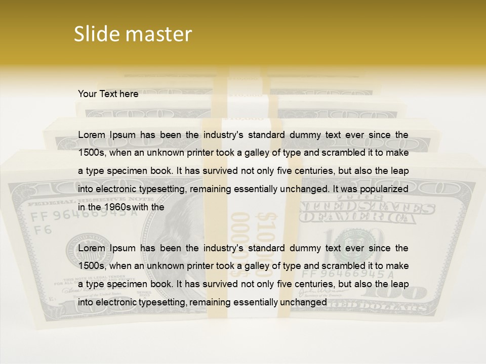 Financial Rich Object PowerPoint Template