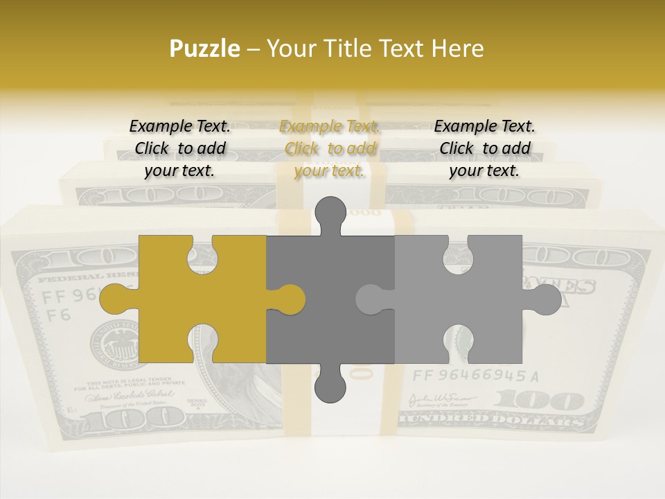 Financial Rich Object PowerPoint Template