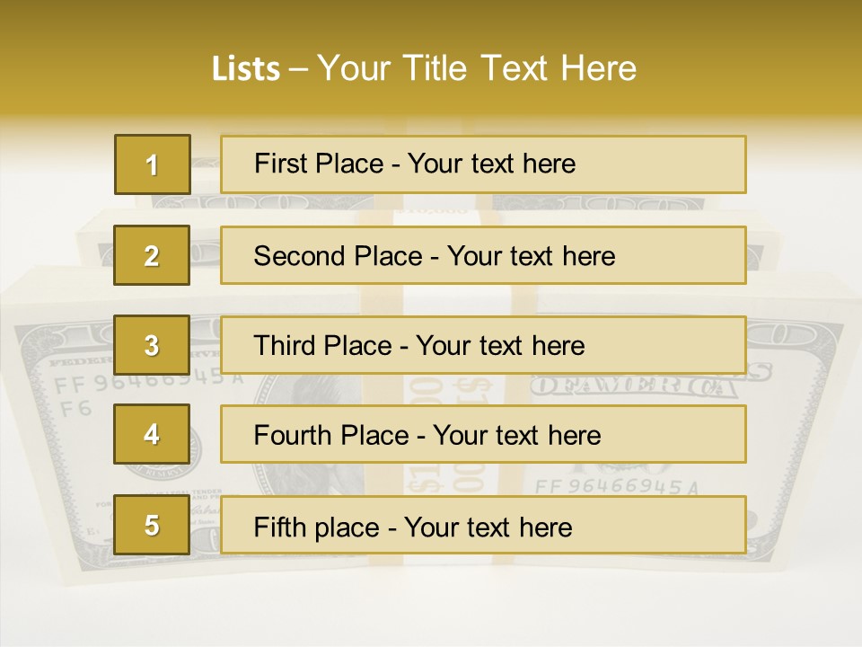 Financial Rich Object PowerPoint Template