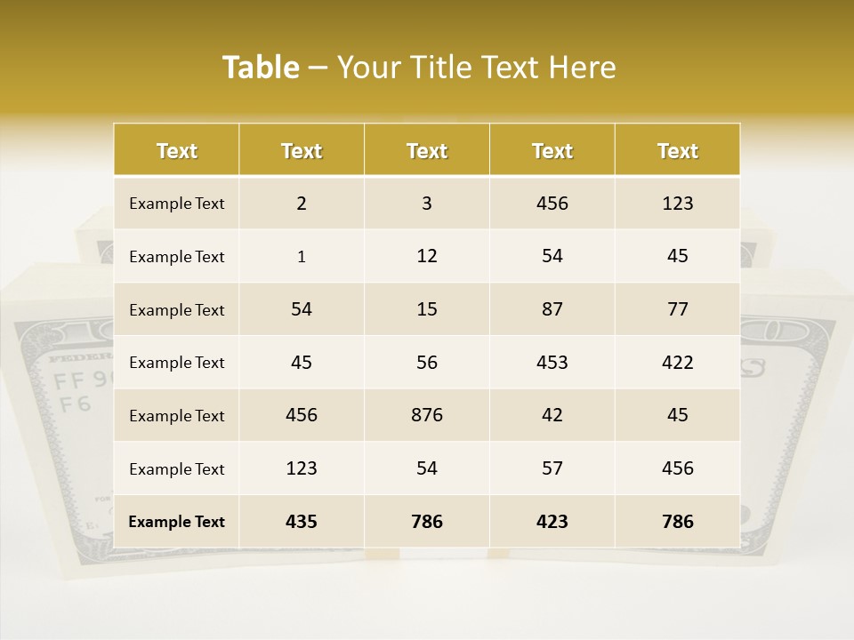 Financial Rich Object PowerPoint Template