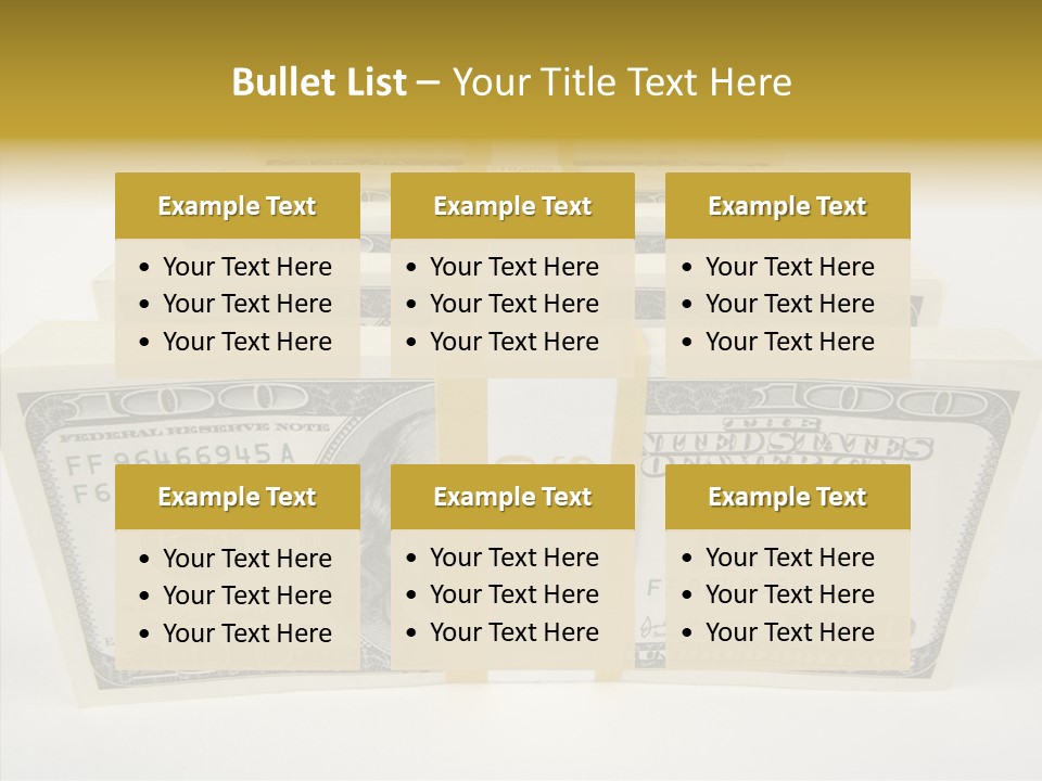 Financial Rich Object PowerPoint Template
