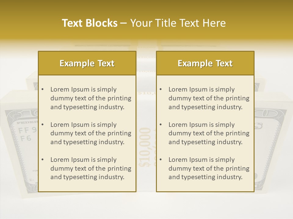 Financial Rich Object PowerPoint Template