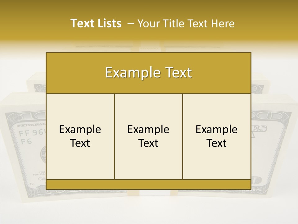 Financial Rich Object PowerPoint Template