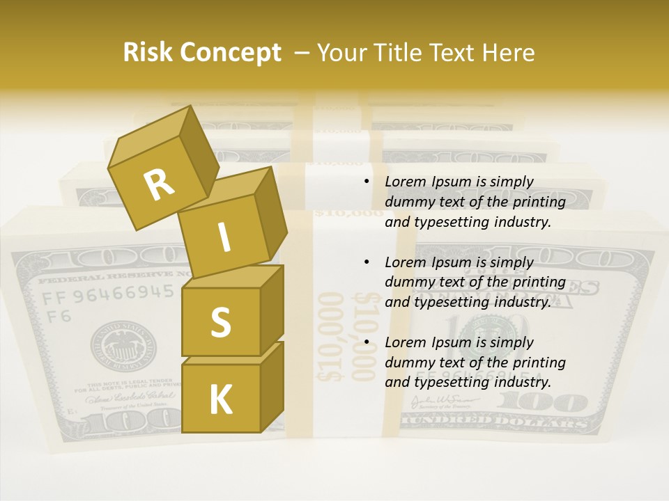 Financial Rich Object PowerPoint Template