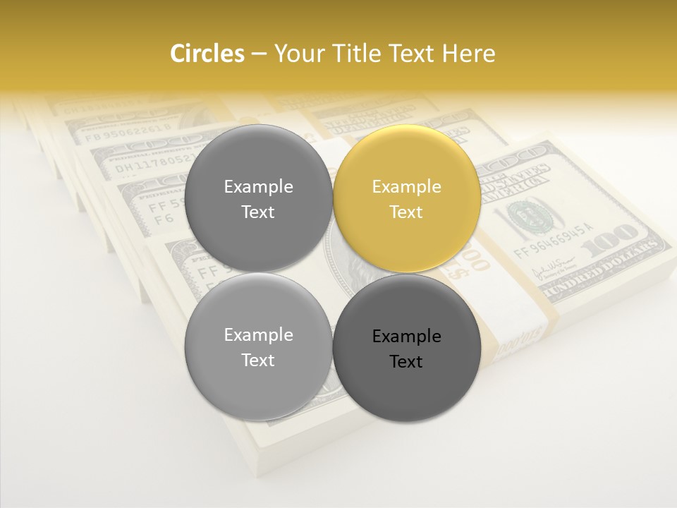 Pattern Payment Stack PowerPoint Template
