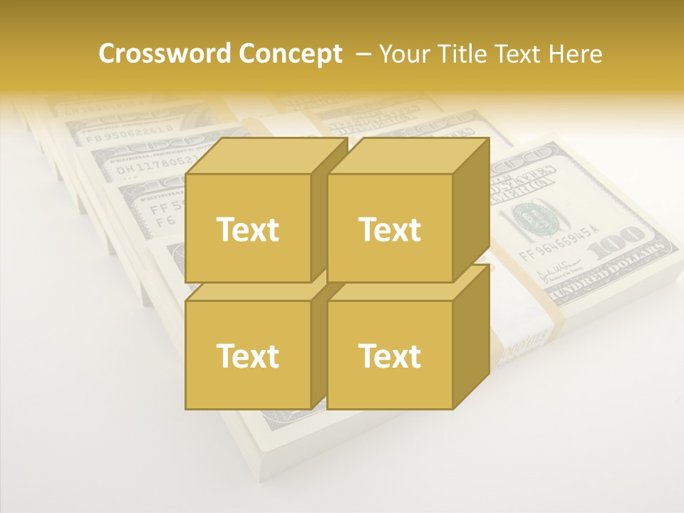 Pattern Payment Stack PowerPoint Template